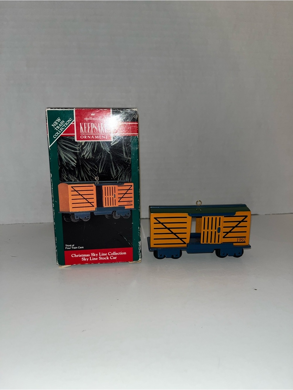 Hallmark Metal Christmas Sky Line Collection Sky Line Stock Car